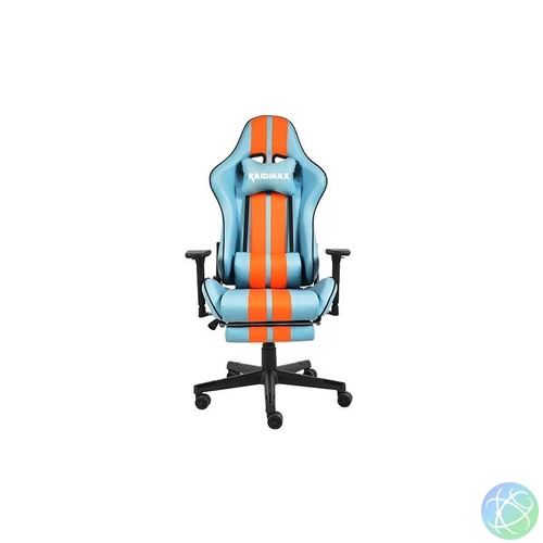 RaidMax Drakon DK905 Gaming Chair Blue/Orange gaming szék