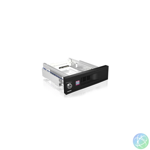 Raidsonic IcyBox IB-168SK-B 3,5" SATA HDD Black mobilrack / beépítő keret