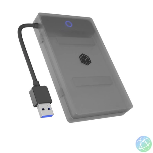 Raidsonic IcyBox IB-AC603B-U3 2,5" USB3.0 Enclosure Black mobilrack / beépítő keret