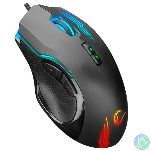 Rampage MX-G38 CLAW Gaming RGB Mouse Black egér