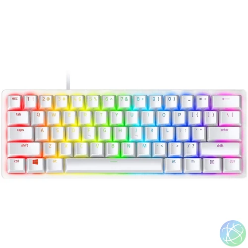 Razer Huntsman Mini Mercury Edition (Purple Switch) White US billentyűzet