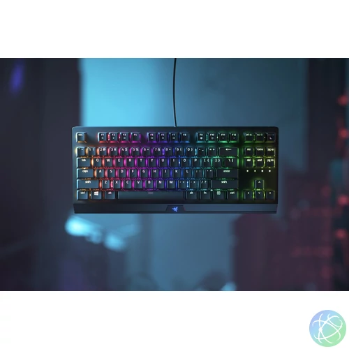 Razer BlackWidow V3 Tenkeyless Green Switch keyboard Black US billentyűzet