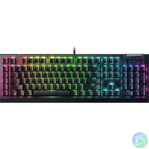 Razer BlackWidow V4 X Green Switch Keyboard Black US billentyűzet