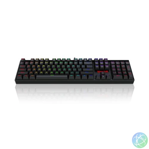 Redragon Mitra RGB Backlight Mechanical Keyboard Blue Switches Black HU billentyűzet