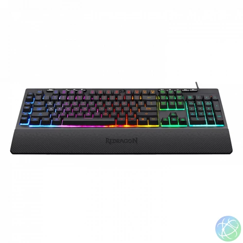 Redragon Shiva RGB Membrane Gaming Keyboard Black HU billentyűzet