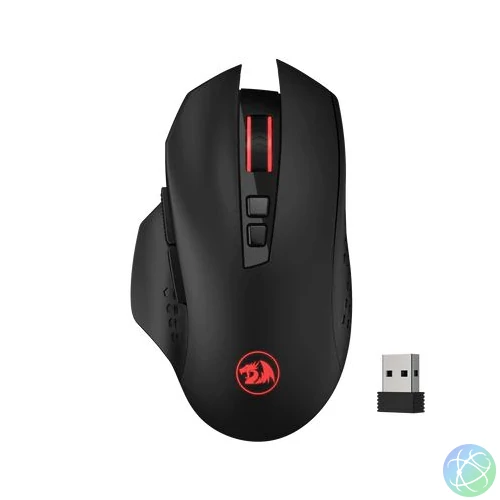 Redragon M656 Gainer Wireless Gaming Mouse Black/Red egér