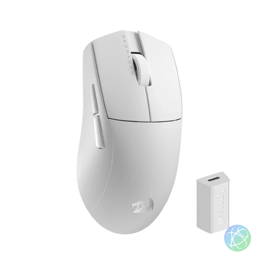 Redragon M916 PRO 4K Wireless Bluetooth Gaming Mouse White egér
