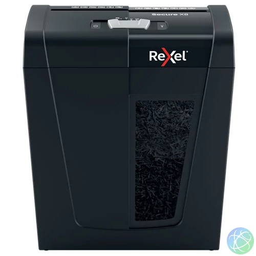 Rexel Secure X8 Iratmegsemmisítő Black