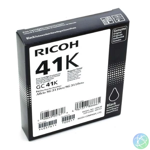 Ricoh SG3110 Black tintapatron