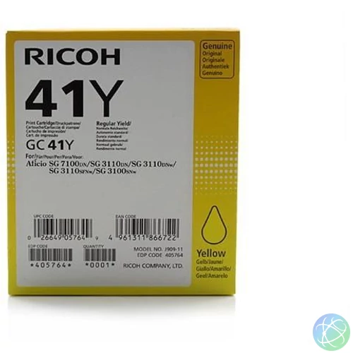 Ricoh SG3110 Yellow tintapatron