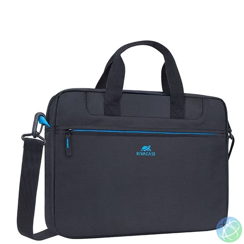 RivaCase 8027 Regent Laptop Bag 14" Black notebook táska
