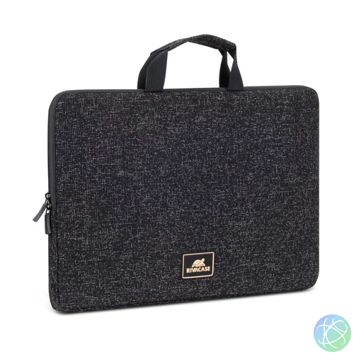 RivaCase 7915 Laptop Sleeve With Handles 15,6" Black notebook táska