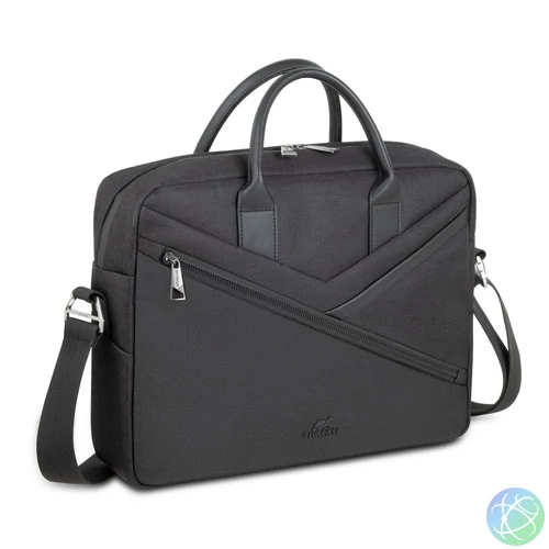 RivaCase 8124 ECO MacBook Air 15 and Laptop Bag 14" Black notebook táska