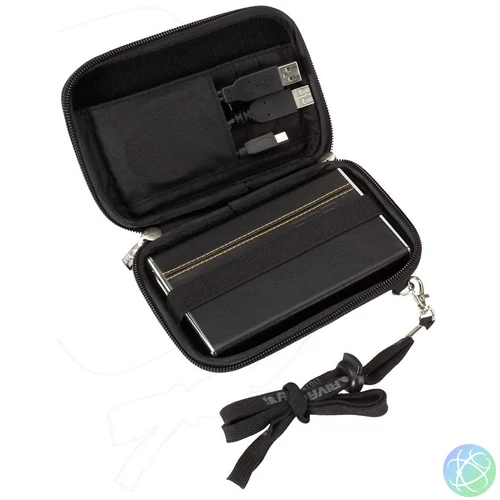 RivaCase 9101 Davos (PU) HDD/GPS Case Black
