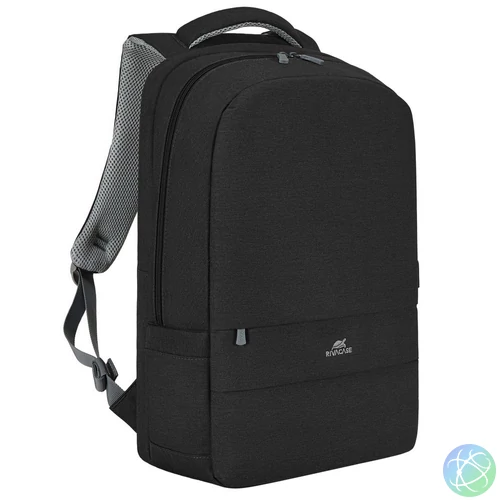 RivaCase 7567 Anti-theft Laptop Backpack 17,3" Black notebook táska