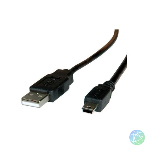 Roline USB-A 2.0 - mini 5 PIN 3m kábel
