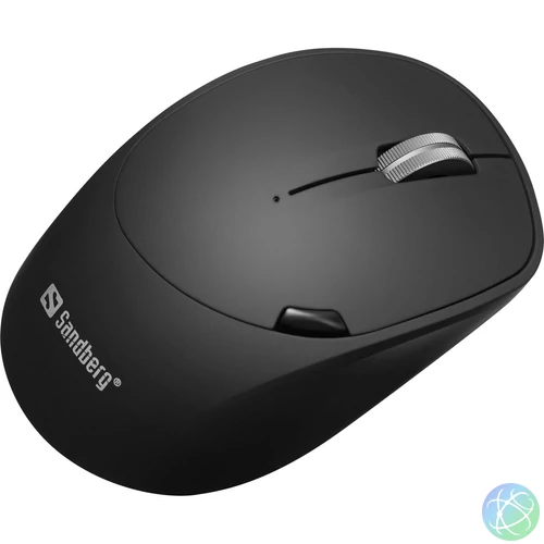 Sandberg Wireless Mouse Pro Recharge Black egér