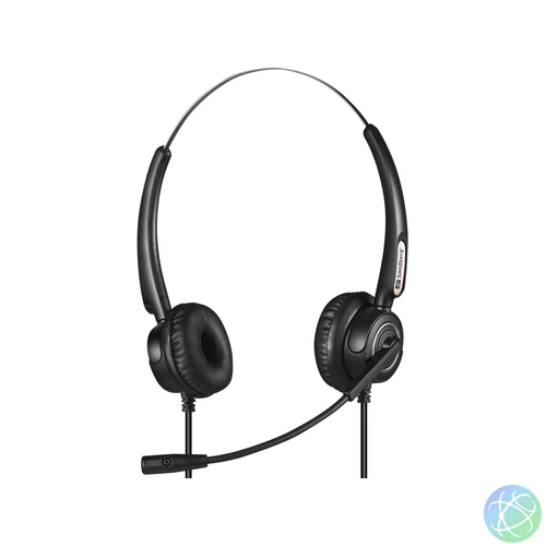 Sandberg USB+RJ9/11 Headset Pro Stereo Black