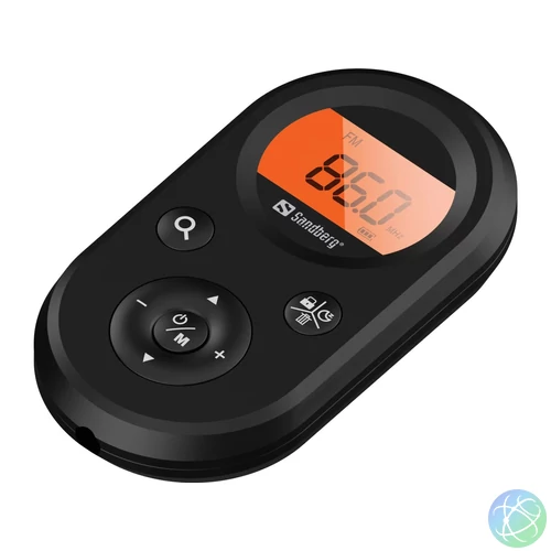 Sandberg Pocket Radio FM+AM Recharge Black hi-fi