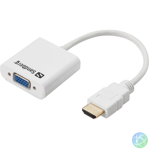 Sandberg HDMI to VGA Converter White speciális átalakító