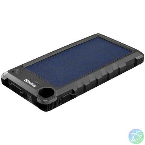 Sandberg Outdoor Solar 10000mAh Powerbank Black