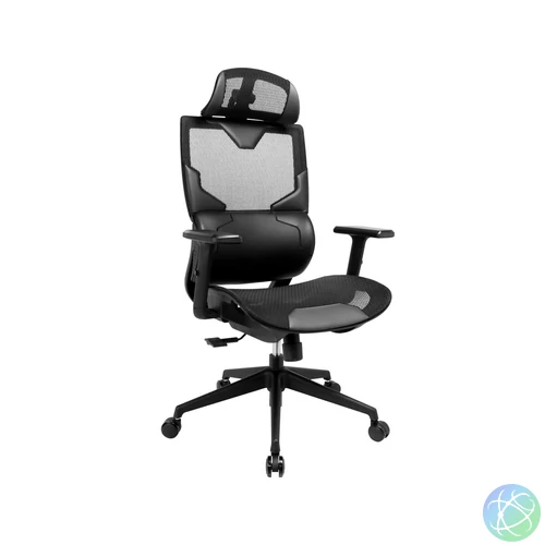 Sandberg ErgoFusion Gaming Chair Black gaming szék