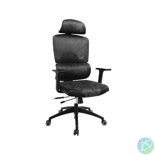 Sandberg ErgoFusion Gaming Chair Pro Black gaming szék