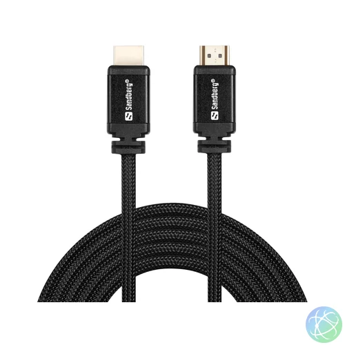 Sandberg HDMI 2.0 19M-19M 2m Black kábel