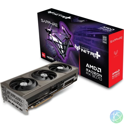 Sapphire Radeon RX9070 16GB DDR6 Nitro+ Gaming OC videókártya