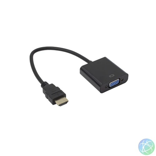 SBOX HDMI Male -> VGA Female adapter Black speciális átalakító