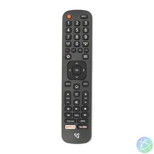 SBOX RC-01405 utángyártott Hisense TV távirányító