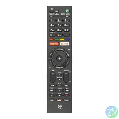 SBOX RC-01402 utángyártott Sony TV távirányító