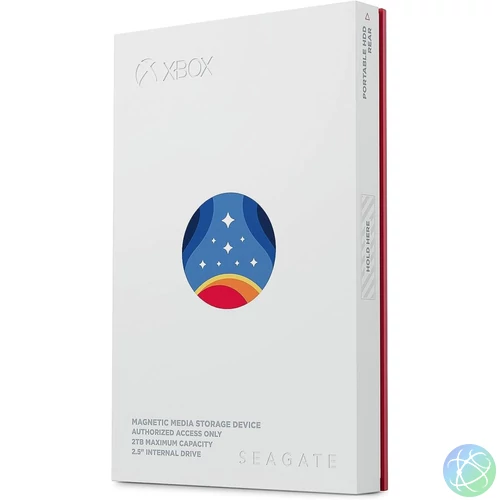 Seagate 2TB 2,5" USB3.2 FireCuda Starfield White külső HDD