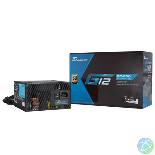 Seasonic 650W 80+ Gold G12 GC tápegység