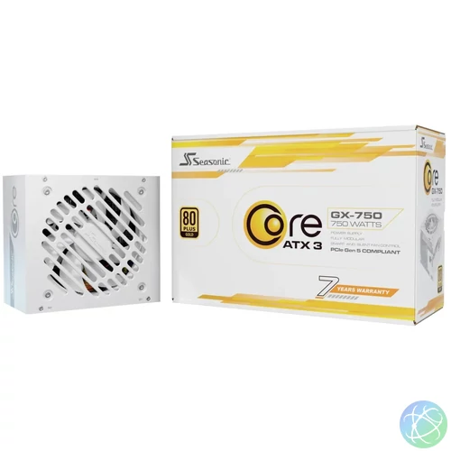 Seasonic 750W 80+ Gold Core GX 750 White tápegység