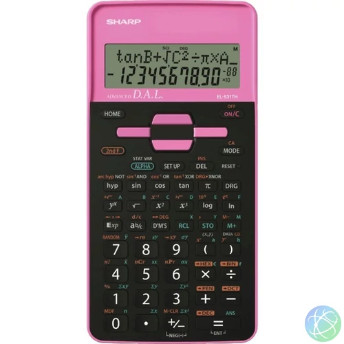 Sharp EL-531THBPK Tudományos számológép Pink