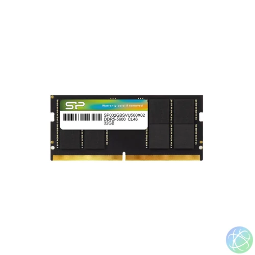 Silicon Power 16GB DDR5 5600MHz SODIMM notebook memória