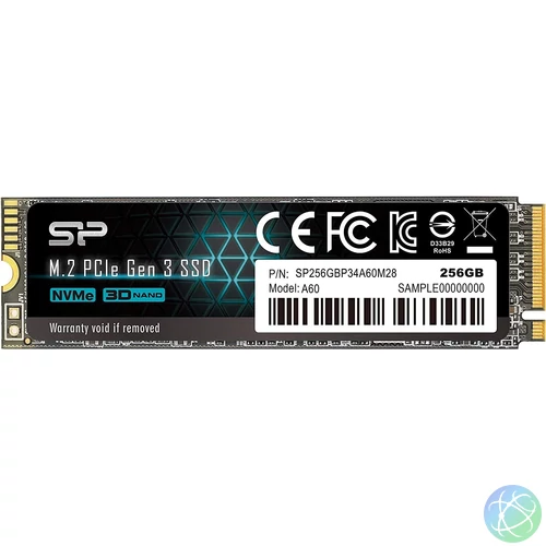 Silicon Power 256GB M.2 2280 NVMe P34A60 SSD