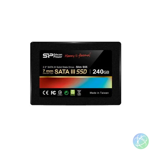 Silicon Power 240GB 2,5" SATA3 Slim S55 SSD