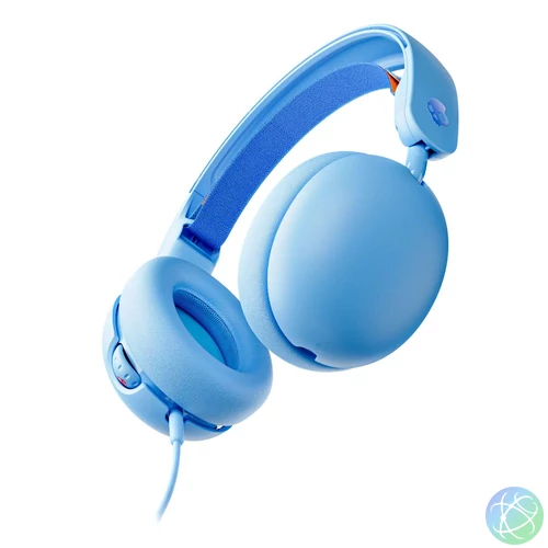 Skullcandy Grom Wired Headset for Kids Surf Blue