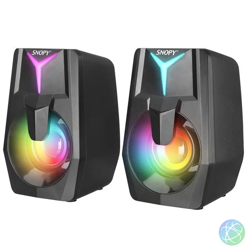 Snopy SN-X22 Style RGB Black hangszóró
