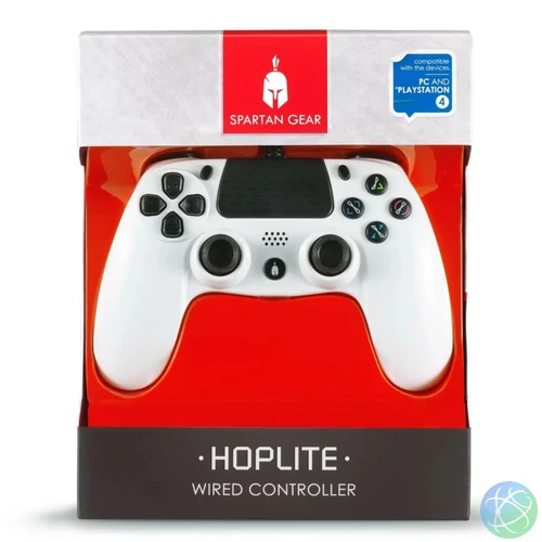 Spartan Gear Hoplite Wired Gamepad White