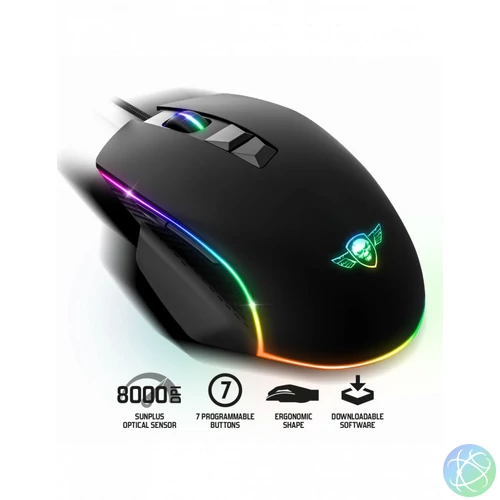 Spirit Of Gamer Pro M1 Black egér