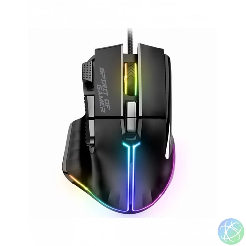 Spirit Of Gamer Pro-M5 RGB Black egér