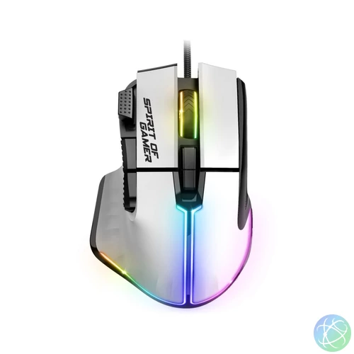 Spirit Of Gamer Pro-M5 RGB Arctic White egér