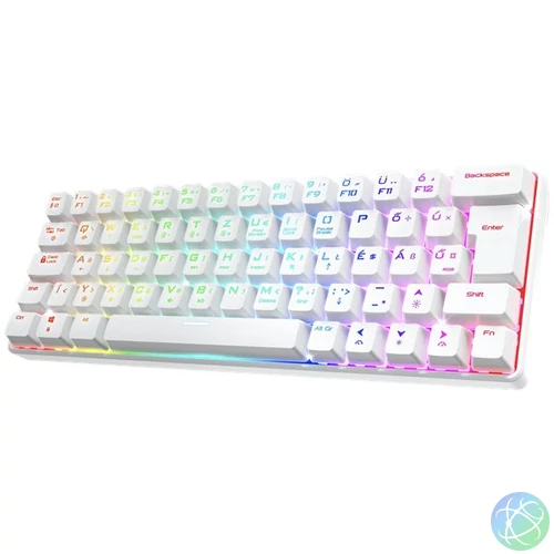 Spirit Of Gamer XPERT K200 Wireless Mechanical Keyboard White HU billentyűzet