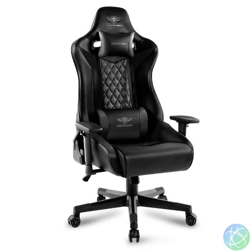 Spirit Of Gamer Crusader Gaming Chair Black gaming szék