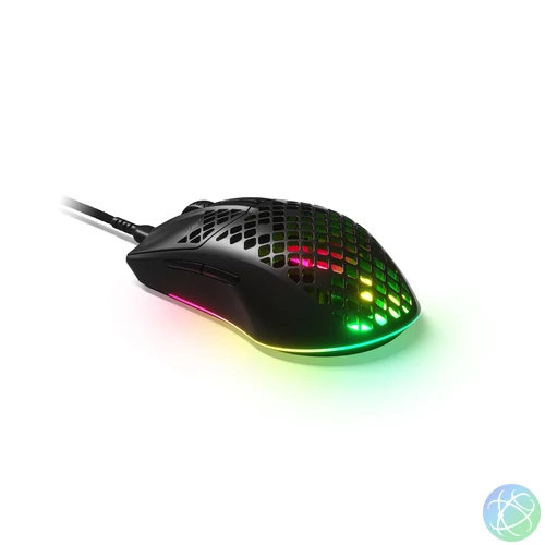 Steelseries Aerox 3 2022 Edition Gaming mouse Black egér