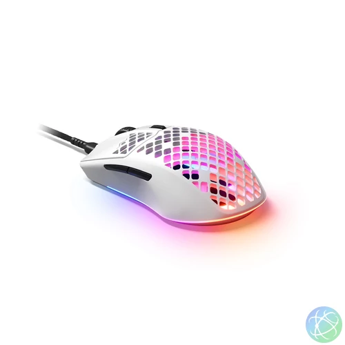 Steelseries Aerox 3 2022 Edition Gaming mouse Snow egér