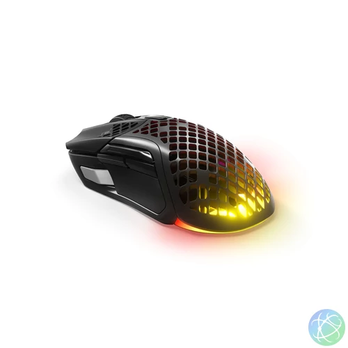 Steelseries Aerox 5 WL Wireless Gaming mouse Black egér
